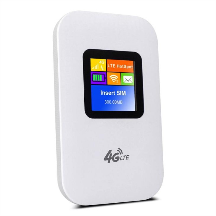 Router 4G LTE dengan Layar LCD