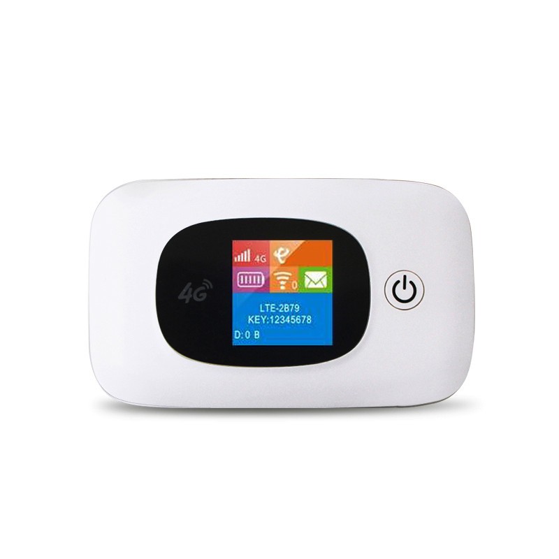 Layar LED Router Nirkabel 4G LTE Portabel