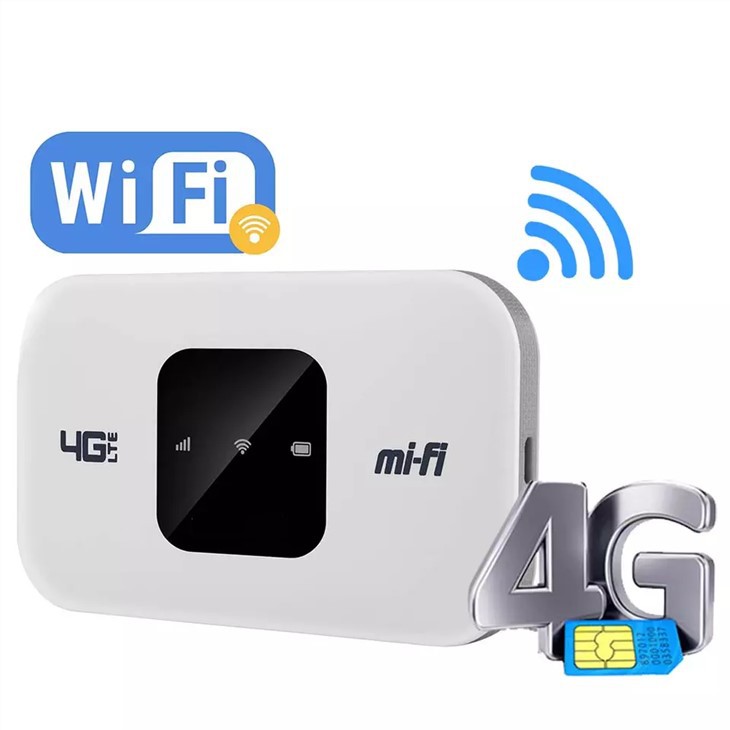 Router Nirkabel Mini 4G LTE Rumah Portabel